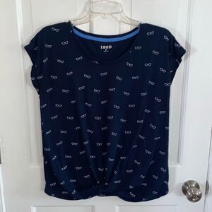 IZOD short sleeve with sunglasses print size M